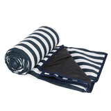 Les Jardins de la Comtesse Waterproof picnic blanket Marine 140x140cm