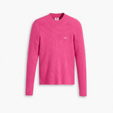 Levi's Crewneck RIB Sweater in Pink
