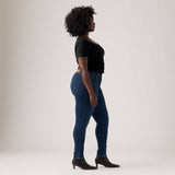 Levi's 721™ High Rise Dark Indigo Worn In Skinny Jeans In Blue