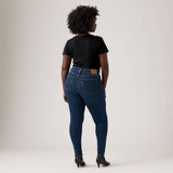 Levi's 721™ High Rise Dark Indigo Worn In Skinny Jeans In Blue