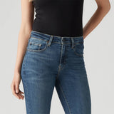 Levi's 721™ High Rise Skinny Jeans Dark Indigo Worn In Blue Wave Dark