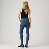 Levi's 721™ High Rise Skinny Jeans Dark Indigo Worn In Blue Wave Dark