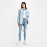 Levi's 721™ High Rise Skinny Jeans In Light Indigo Worn In - Blue