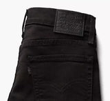 Levi's 724™ High Rise Straight Jeans 32 Leg in Midnight Gaze Black