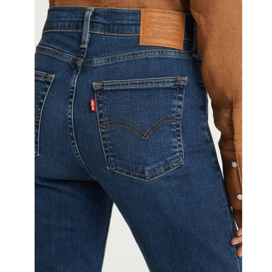 Levi s 724 High Rise Straight Jeans Blue