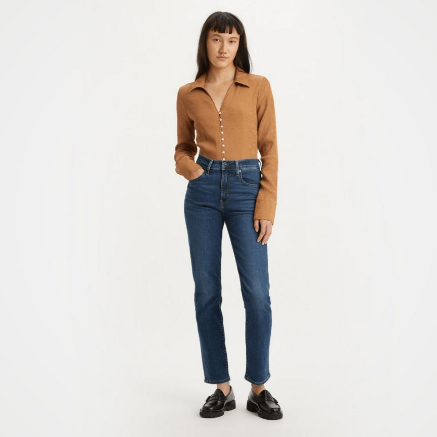 Levi high waist clearance straight leg
