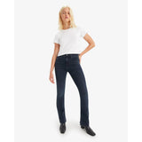Levi's® 725 High Rise Bootcut Side Slit Jeans Game Night In Dark Indigo