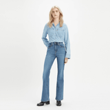 Levi's 726™ High Rise Flare Jeans In Blue Wave Mid