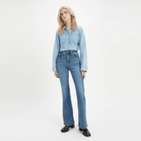Levi's 726™ High Rise Flare Jeans In Blue Wave Mid