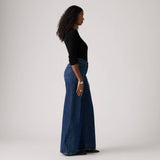 Levi's 728 High Rise Wide Leg Jeans Woodstock In Blue