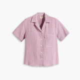 Levi's Alfie Shirt Dominique Check in Iris Orchid