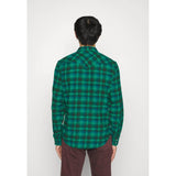 Levi's Barstow Western Standard Plaid Shirt in Sporting Green