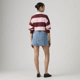 Levi's Button Front Skort Work For It Blue