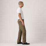 Levi's Chino Authentic Relaxed Maitake Brown Lightweight Twill Garment Dye