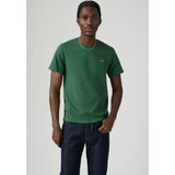 Levi's Classic Housemark Tee In Dark Green