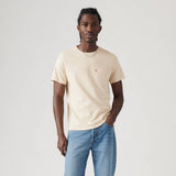 Levi's Classic Pocket Tee Fog Slub Jersey In Neutral