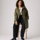 Levi's Crawford Western 3-In-1 Coat In Olive Green