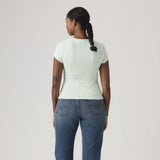 Levi's Dry Goods T-Shirt Pale Blue Pointelle