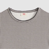 Levi's Dry Goods T-Shirt Patricia Printed Check Anthracite Night