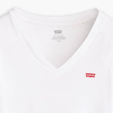 Levi's Essential Housemark Long-sleeve Tee in White
