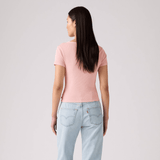 Levi's Essential Square Neck Tee In Peachskin Pink