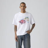 Levi's Graphic Boxy Tee In White