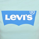 Levi's Graphic Crewneck T-Shirt in Blue Pastel Turquois
