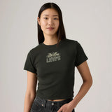 Levi’s Graphic Essential Sporty Tee In Archival Pirate Black