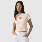 Levi's Graphic Essential Sporty Tee In Strawberry Pink