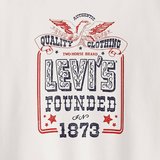 Levi's Graphic Heritage Crewneck Sweatshirt in White