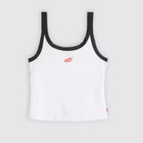 Levi's Graphic Logo Essential Tank Top Spicy Pepper In White