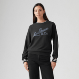 Levi's Heritage Sport Crewneck Sweatshirt In Black
