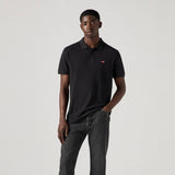 Levi's Housemark Polo Shirt In Mineral Black