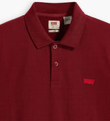 Levi's Housemark Polo Top in Chocolate Truffle