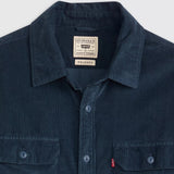 Levi's Jackson Worker Corduroy Shirt In Zodiac Blue