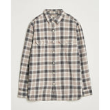 Levi's Jackson Worker Flannel Shirt In Oatmeal