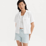 Levi's Joyce Short-Sleeve Resort Shirt In White