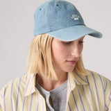 Levi's Lazy Girl Logo Cap In Jean
