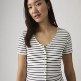Levi's Muse Tee in Ribbed Stripe