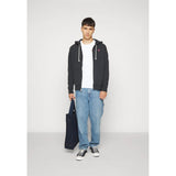 Levi's New Original Zip Up Hoodie in Meteorite