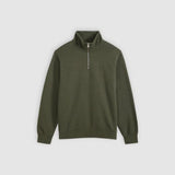 Levi's Original Housemark Quarter-Zip Pullover In Green