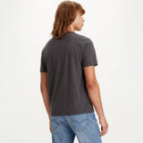 Levi's Original Housemark Tee In Dark Charcoal Heather
