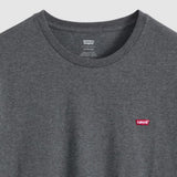 Levi's Original Housemark Tee In Dark Charcoal Heather