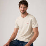 Levi's Original Housemark Tee Peppercorn Heather Jersey In Neutral