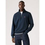 Levi's® Original Quarter Zip Jumper In Navy Blazer