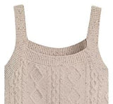 Levi's Primrose Cable Tank Top in Oatmeal