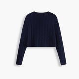 Levi's Rae Cropped Sweater Nightwatch Blue