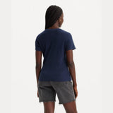Levi's Ribbed Baby Tee In Belissima Ditsy Naval