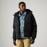 Levi's Rockridge Short Puffer In Jet Black