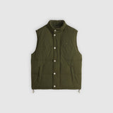 Levi's Rockridge Vest In Duffel Bag Green
